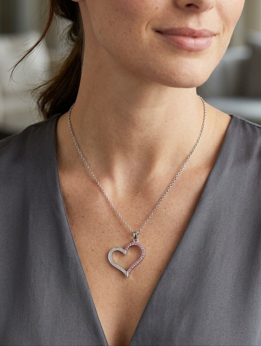 Heart Necklace Charm